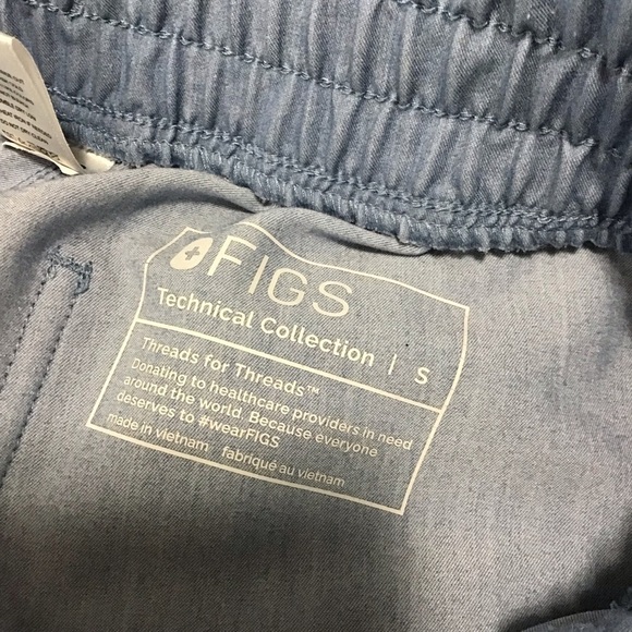Figs High Waisted Zamora Jogger Scrub Pants  Size Small PO# 1858. - Picture 9 of 11